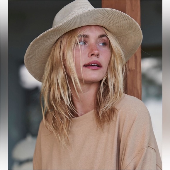Free People Arrow Woven Packable Hat - Picture 2 of 5